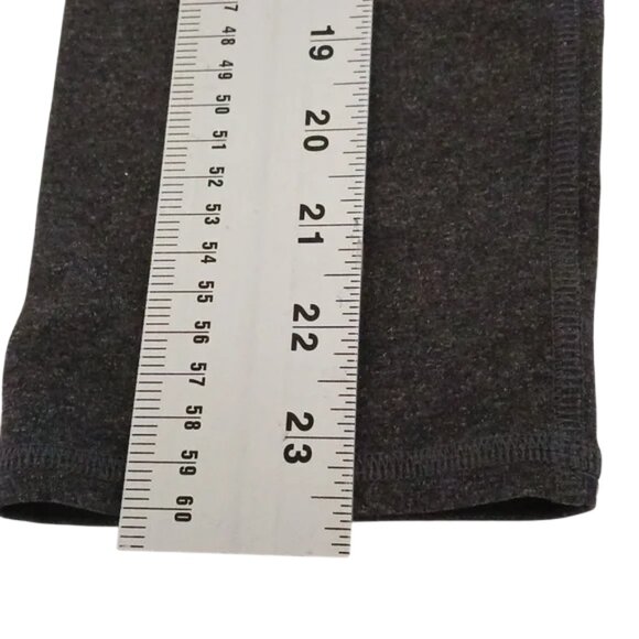 Alo Yoga crop workout athletic leggings charcoal women's size XS - Picture 12 of 13